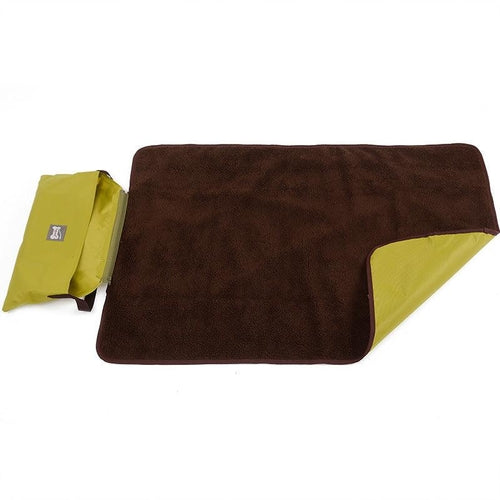 Portable Waterproof Outdoor Pet Blanket - Cozy Comfort For Dogs And Ca