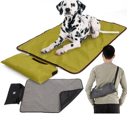 Portable Waterproof Outdoor Pet Blanket - Cozy Comfort For Dogs And Ca